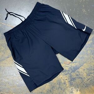 Nike Court Flex Tennis Shorts Navy Blue 939265-451 Large Ace NY Fitness